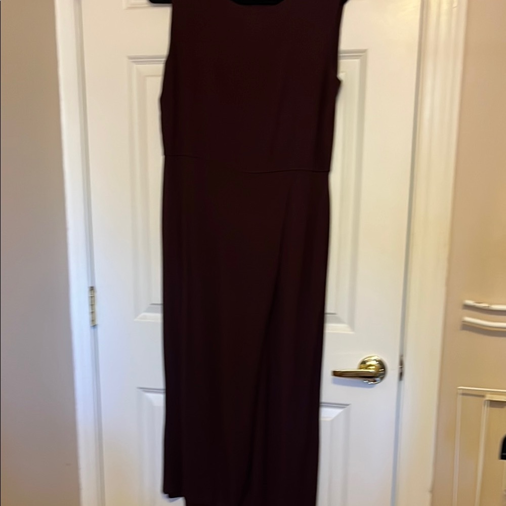Eileen Fisher Purple Sheath Cocktail Jumpsuit